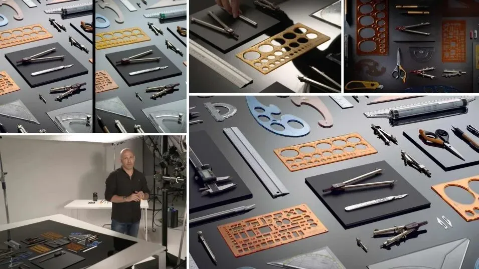 卡尔·泰勒 Karl Taylor 倾斜移位的平面产品摄影教程 中英字幕 Tilt and Shift for Flat Lay Product Photoshoot