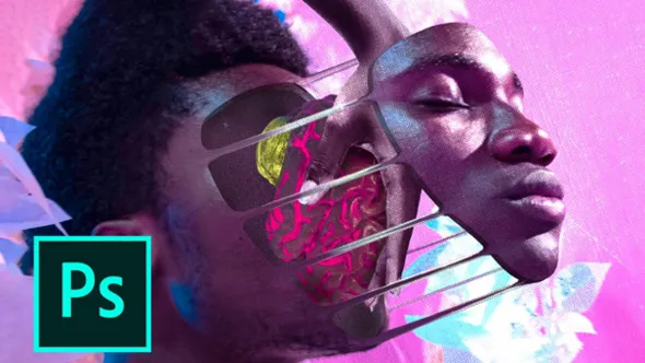 PS抽象概念艺术创作图像合成训练视频教程 Create Stunning Artwork – Advanced Photoshop Manipulation