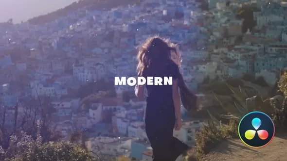 达芬奇模板-动感时尚开场宣传视频片头DaVinci Resolve模板下载 Stomp Opener