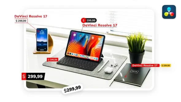 达芬奇模板-价格标签和标注文字标题动画DaVinci Resolve模板下载 Price Tags & Call Outs | DaVinci Resolve