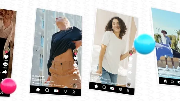抖音广告网红博主介绍宣传小视频PR模板 Tik Tok Promo