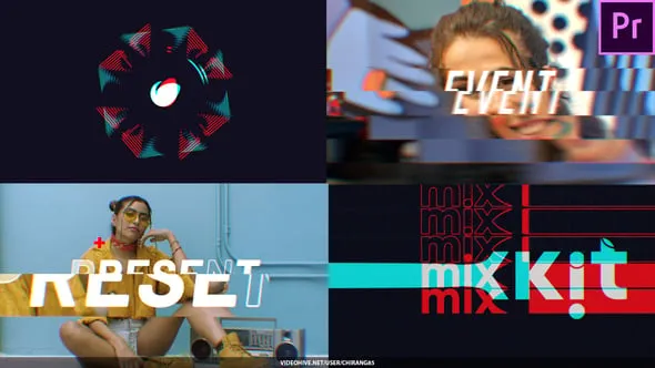 12个标志场景简单LOGO动画PR模板 Logo Animation For Premiere Pro