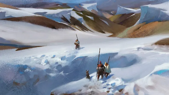 PS风景插图数字绘画详细视频教程 Guide to Digital Painting in Photoshop