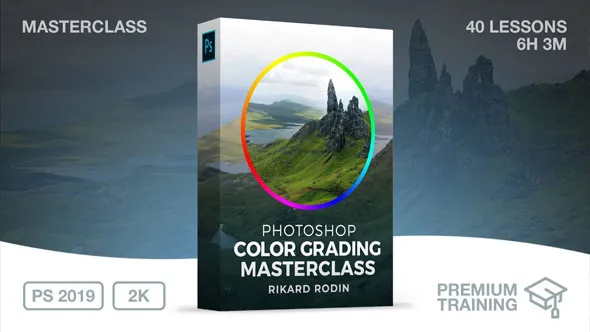 PS大师级图像后期创意调色视频教程 Photoshop Color Grading Masterclass