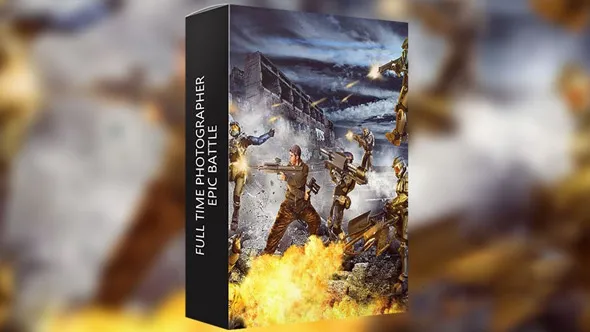 PS史诗科幻战斗场景后期背景制作视频教程 Full Time Photographer – Epic Battle