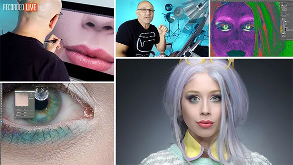 PS人像美颜修饰后期技术处理视频教程 Karl Taylor Phorography – Live Beauty Retouching