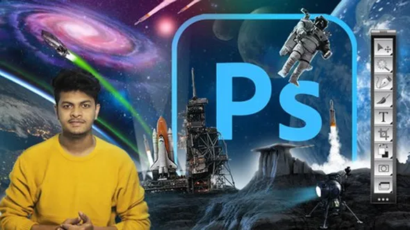 摄影图像PS2021后期高级素材合成精美编辑视频教程 Adobe Photoshop CC: Your Complete Guide to Photoshop