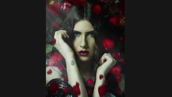 PS人像艺术照后期细节美化修饰处理视频教程