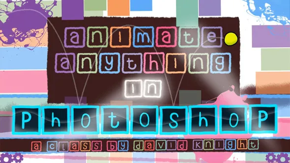 PS中创建综合逐帧动画技巧工作流程视频教程 Animate Anything in Photoshop