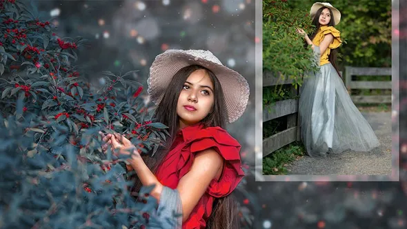 Photoshop人物圣诞风格后期修饰技术训练视频教程