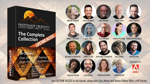 Photoshop创意峰会2023年度视频教程第一季