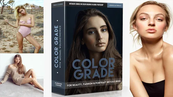 Retouching Academy-Color Grade Video-色彩分级修饰PS视频教程 中文字幕
