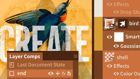 Photoshop图层艺术核心技术训练视频教程 中文字幕 The Art of Photoshop Layers