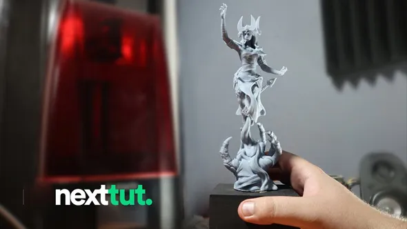 Zbrush逼真3D打印雕刻模型角色制作工作流程视频教程 中文字幕 Zbrush to 3d Printing: Bring your 3d Models to Life