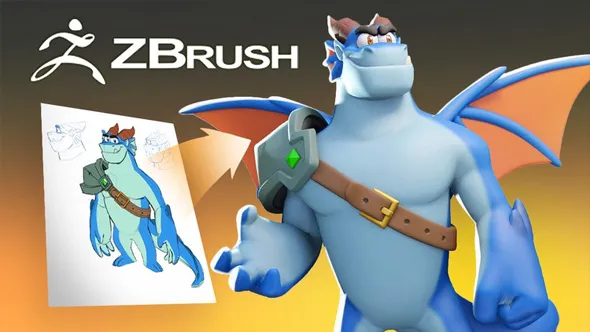 Zbrush从头开始学习3D角色雕刻技术视频教程 ZBrush do Zero Para Personagens 3D Estilizados