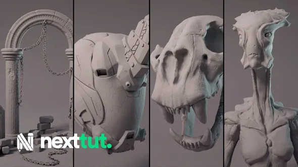 Zbrush 雕刻艺术完整指南视频教程 中文字幕 Complete Guide to Zbrush