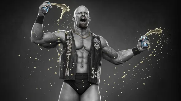 Zbrush逼真摔跤人物角色解剖雕刻完整制作流程视频教程 Creating Hyper Realistic Characters in ZBrush