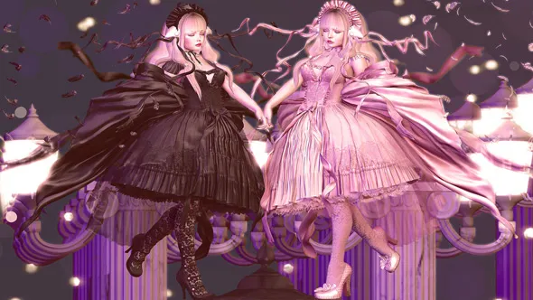 ZBrush 3dsmax SP多利亚哥特式服装的设计建模与贴图制作视频教程