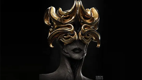 ZBrush生物半身像概念艺术雕刻设计流程视频教程 Creature Sculpting with Dominic Qwek