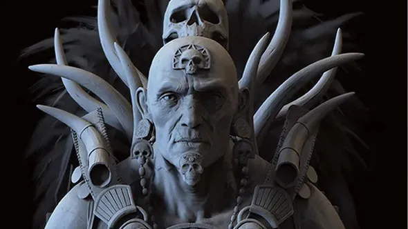 ZBrush数字雕刻基础技能训练视频教程