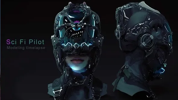 ZBrush机械人角色雕刻完整制作流程视频教程