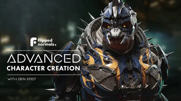 Zbrush游戏电影高级角色雕刻制作流程视频教程 Advanced Character Creation with Ben Erdt
