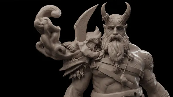 Zbrush高精度游戏角色雕刻完整制作流程视频教程 Advance Zbrush Character Creation