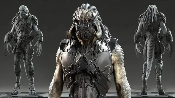 ZBrush角色硬表面雕刻建模大师级训练视频教程 CGMA – Hard Surface Modeling For Characters