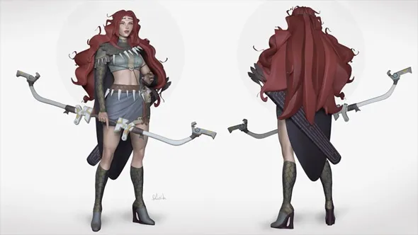 Zbrush 2023游戏角色与道具资产雕刻入门完全指南视频教程 Complete Guide to Zbrush 2023 for Beginners