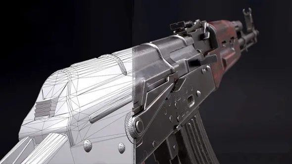 Marmoset Toolbag游戏武器渲染技术视频教程