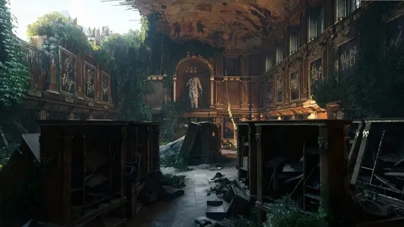 大型游戏自然环境场景制作流程教程