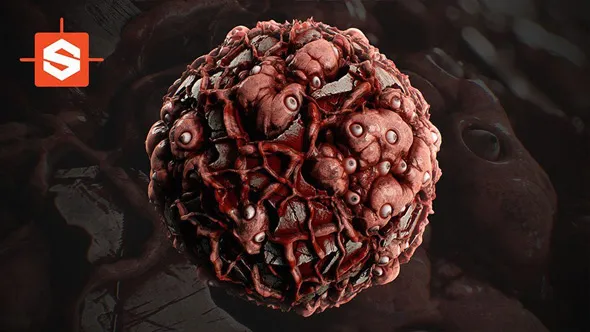 Substance Designer黑暗地狱地面材质实例制作教程