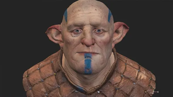 Substance Painter角色绘制流程教程