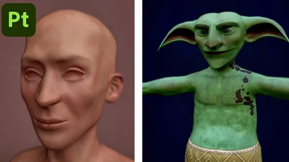 Substance Painter 2023模型贴图制作从入门到精通教程 Substance painter 2023 from beginner to advanced