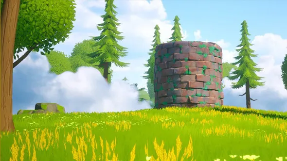 Substance Designer吉卜力风格化砖块纹理制作视频教程 Ghibli/Stylized Brick Texture – Substance Designer