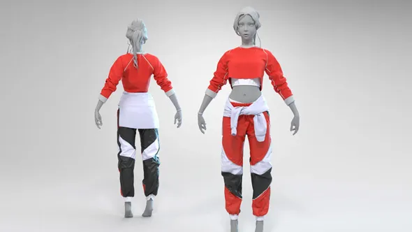 Marvelous Designer街头潮牌服装设计训练视频教程 Streetwear Outfit In Marvelous Designer