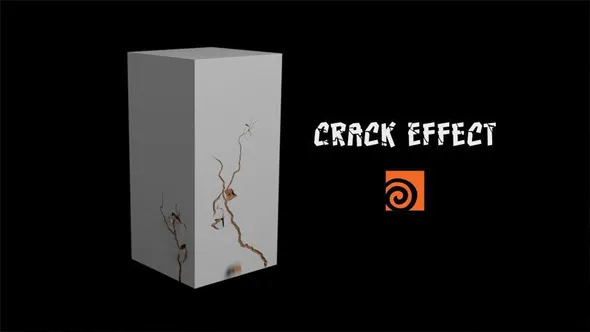 Houdini 18.5中创建裂纹效果技巧视频教程 Houdini Crack Effect