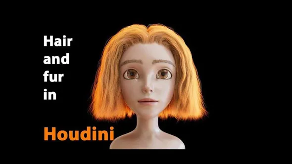 Houdini 19.5头发与毛皮完整制作技术训练视频教程 Intro to Hair and Fur in Houdini 19.5