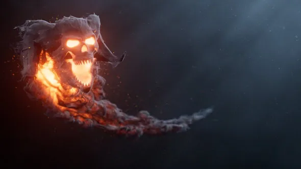 Houdini与Nuke恶魔火焰路径动画特效视频教程 Demon Fire Trails – Houdini & Nuke VFX Course by Voxyde