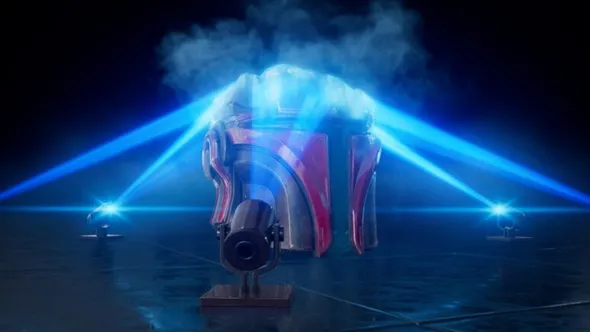 Houdini与Nuke激光面具视觉特效制作视频教程 Laser Reveal – Houdini & Nuke VFX Course by Voxyde