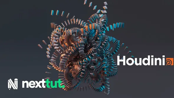 Houdini工业光魔艺术家影视级环境场景制作视频教程 Houdini For Motion Graphics Course Trailer