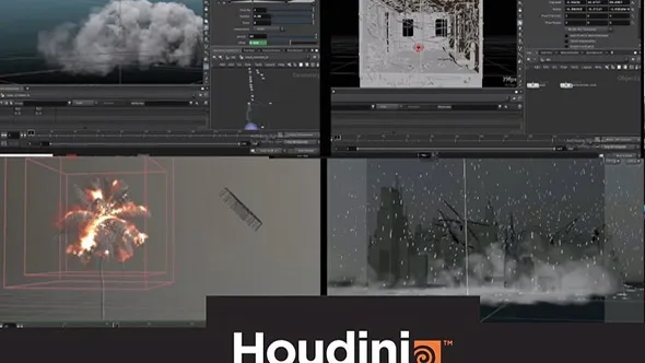 Houdini高级模拟视觉特效制作全流程视频教程 Houdini Effects Workshop