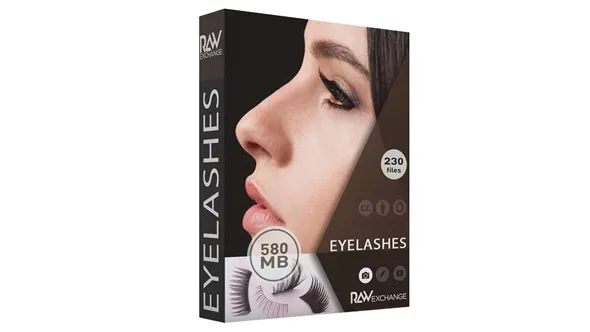 高清人像后期精修睫毛230张 RAWExchange – Eyelashes