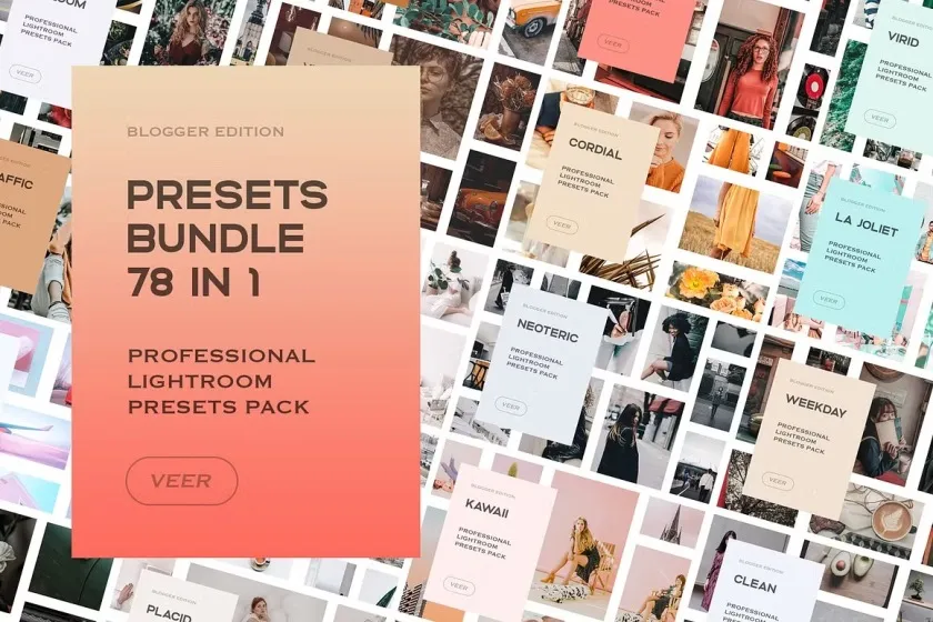 20套莫兰迪灰色调LR预设/移动APP滤镜合集 Lightroom预设 Presets Lightroom Bundle Mobile