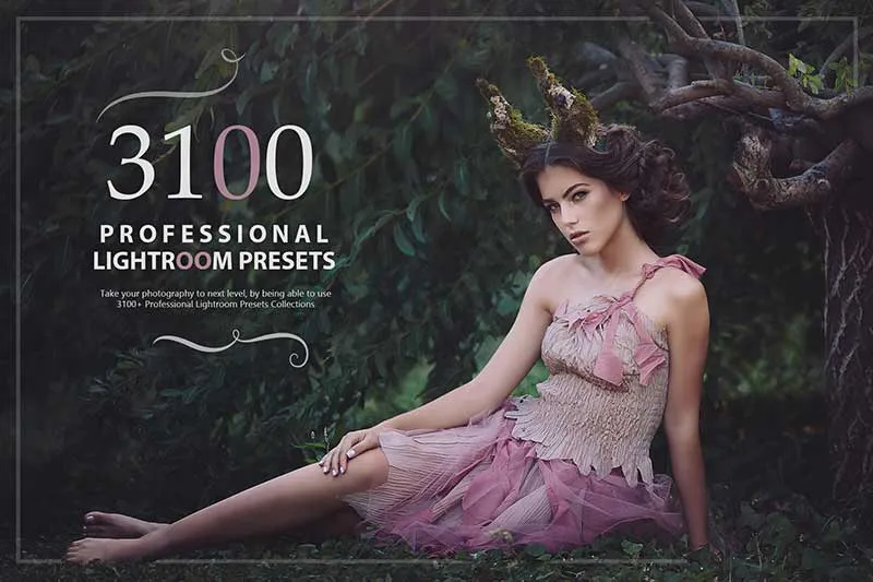 3000+专业时尚婚礼人像美食黑白胶片摄影后期Lightroom预设合集 3000+ Professional Lightroom Presets