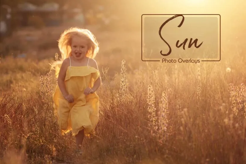 35张高清太阳光背光冲光后期叠加合成素材 Sunlight Photo Overlays