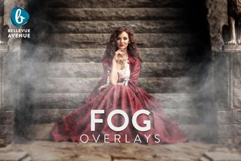 125张高清真实弥漫烟雾叠加合成前景素材 附视频教程 FOG & SMOKE OVERLAYS