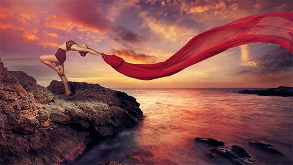 375款国外婚纱大片裙摆拖尾丝绸飘纱合成PSD合成素材 Frievalt Flying Fabric Overlays