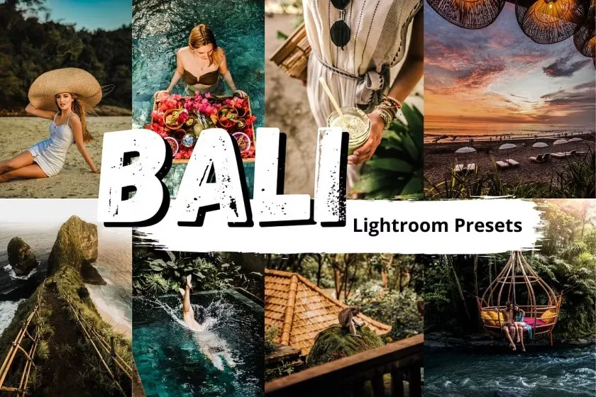 巴厘岛旅拍人像Lightroom预设/手机lr预设 Bali Lightroom Presets XMP/DNG