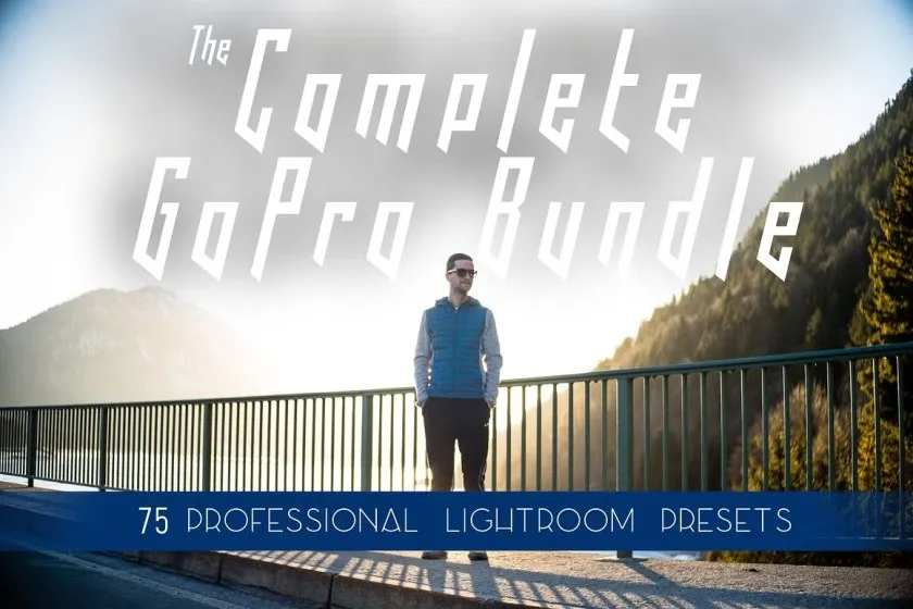 75个GoPro运动相机冒险旅拍Lightroom预设套装 The Complete GoPro Bundle